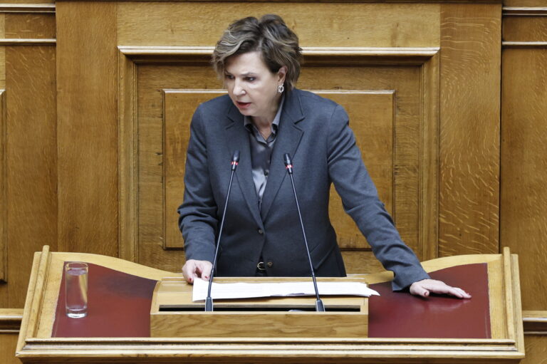 Βουλή-Προϋπολογισμός 2024- Όλγα Γεροβασίλη: Φαύλος κύκλος χαμηλής παραγωγικότητας, χαμηλών μισθών, χαμηλού βιοτικού επιπέδου