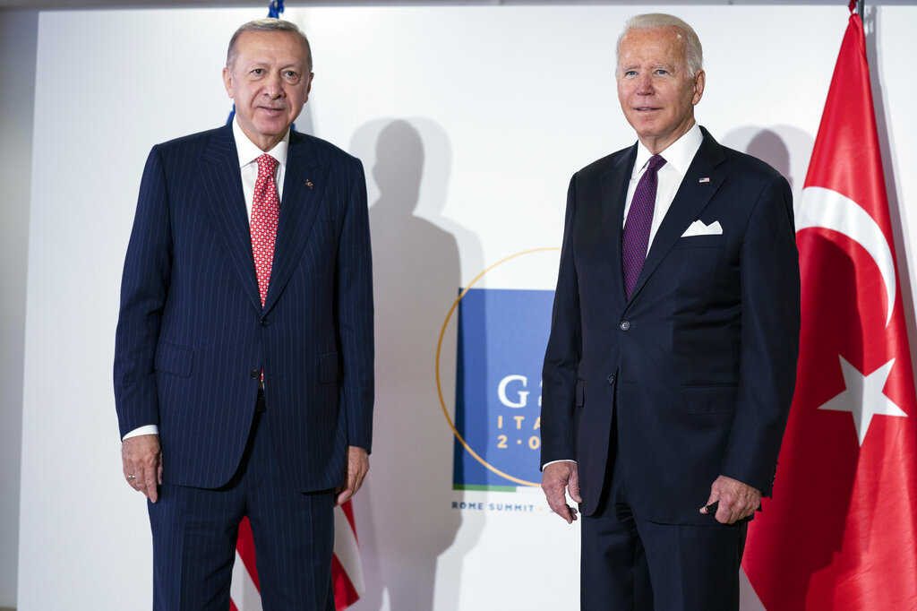 Joe Biden, Recep Tayyip Erdogan