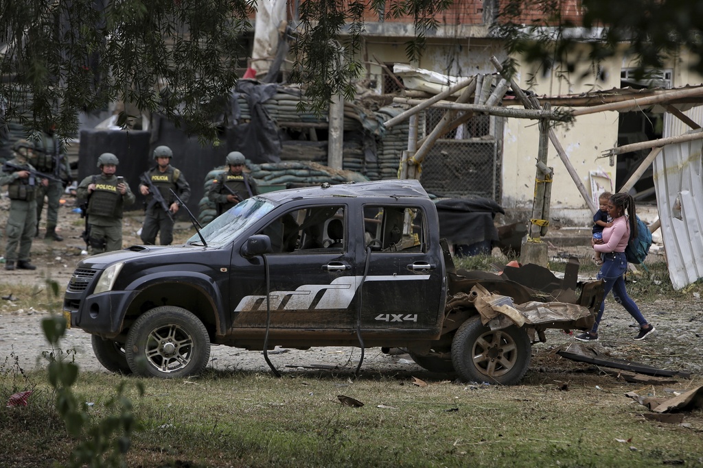 Colombia Car Bomb