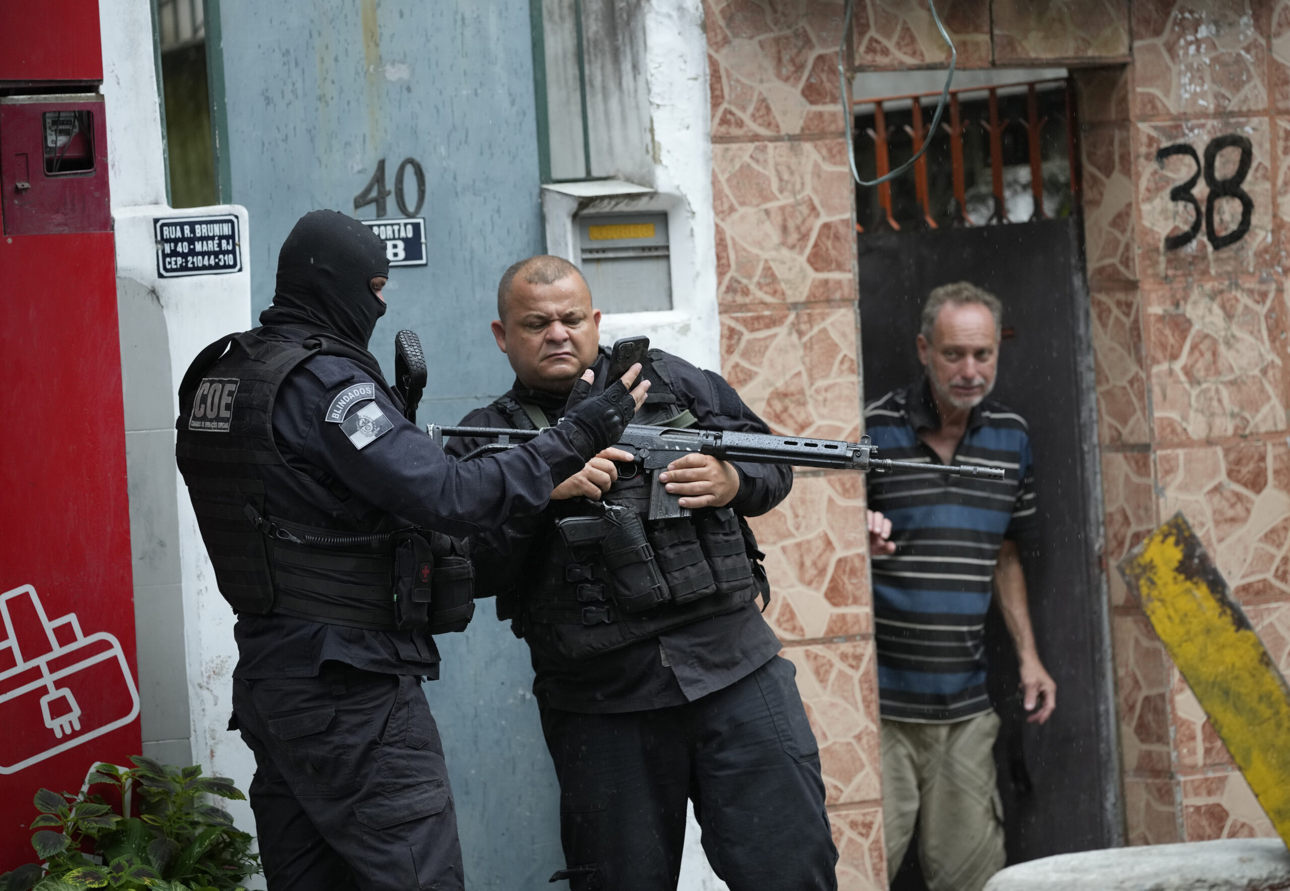 Brazil Rio Police Raids