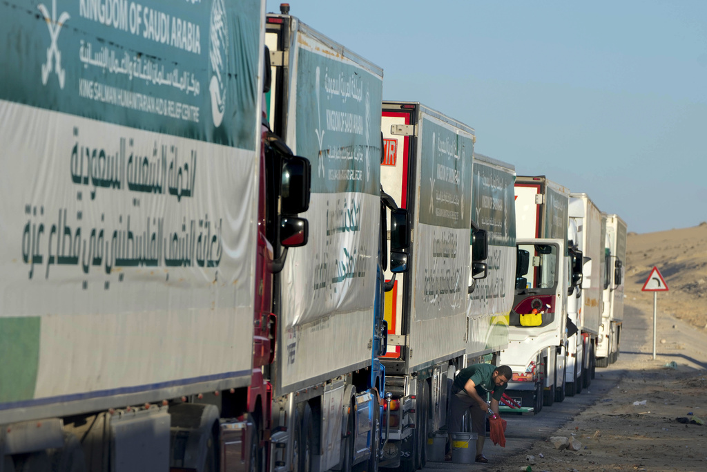 Μεσανατολικό: Ογδόντα φορτηγά με ανθρωπιστική βοήθεια στο δεύτερο συνοριακό πέρασμα που άνοιξε το Ισραήλ