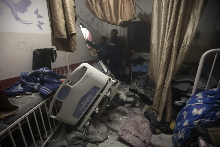 ΠΟΥ: Ανησυχία και φρίκη για την καταστροφή του νοσοκομείου Καμάλ Αντουάν στη Γάζα