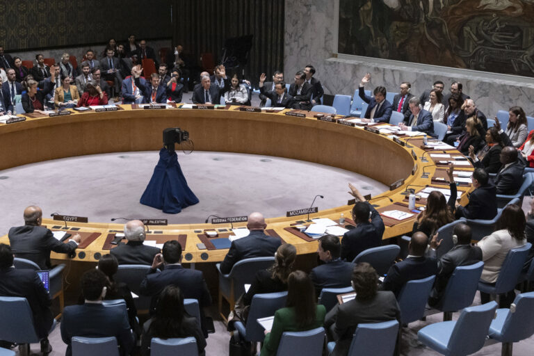 Βέτο από Ρωσία – Κίνα στο ψήφισμα των ΗΠΑ στο Συμβούλιο Ασφαλείας του ΟΗΕ για εκεχειρία στη Γάζα