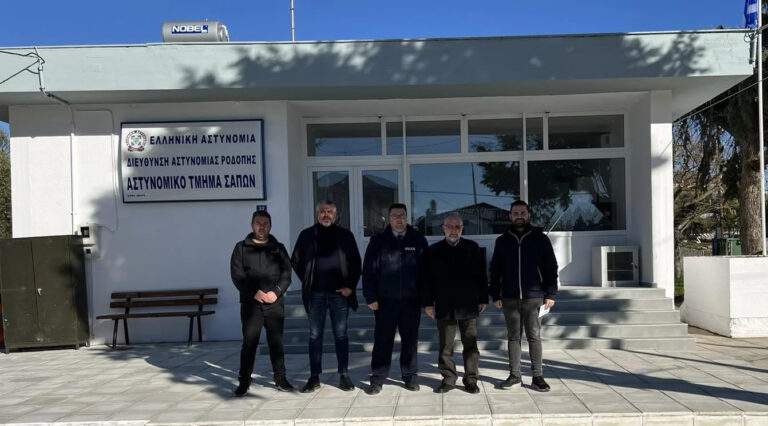 Στο κτίριο του πρώην Ειρηνοδικείου μεταφέρθηκε  το Αστυνομικό Τμήμα Σαπών