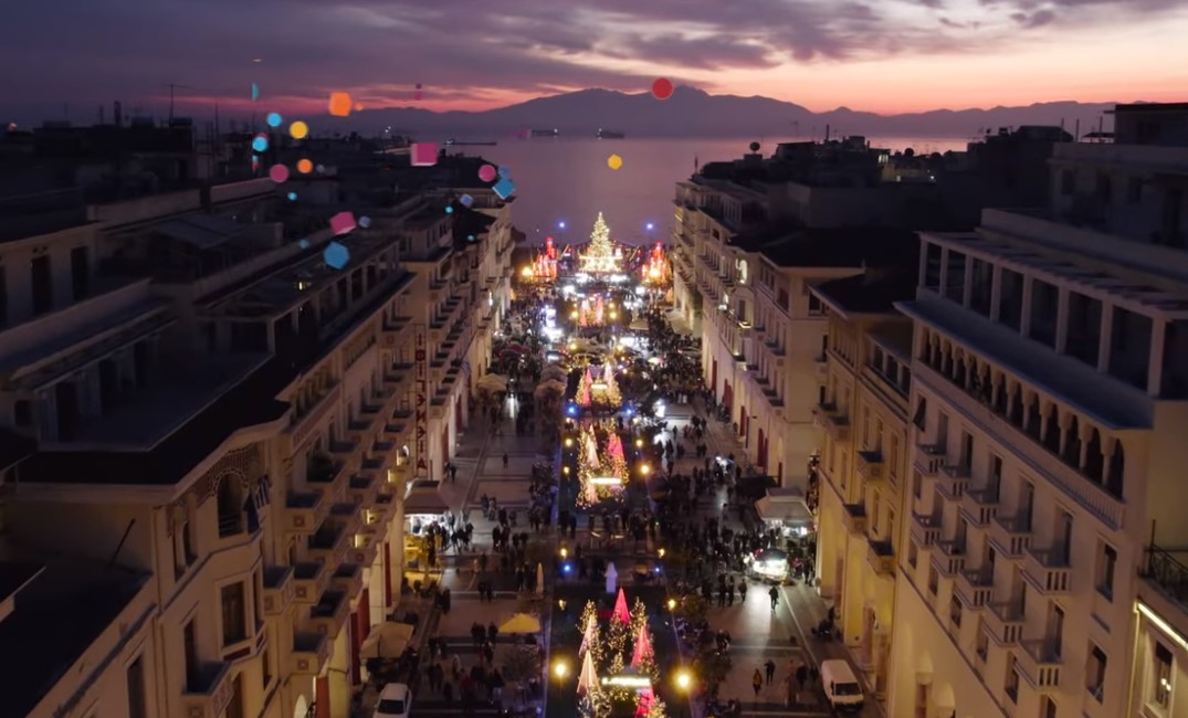 Σε 10 χώρες προβάλλεται το video με την «Χριστουγεννιάτικη ιστορία» της Θεσσαλονίκης