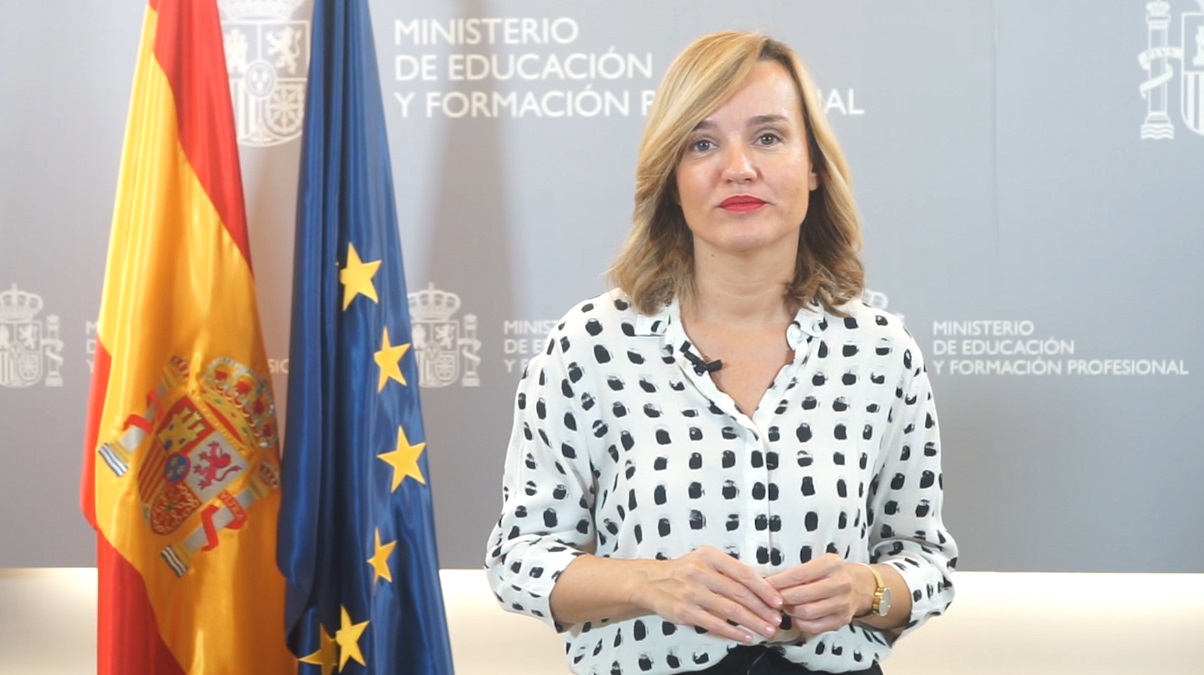 Spain minster of education Pilar Alegria