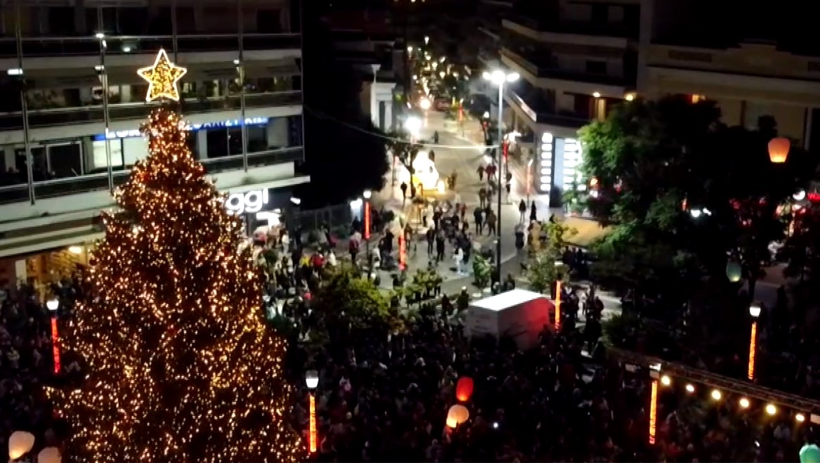 Σε χριστουγεννιάτικους ρυθμούς κινείται το Αγρίνιο