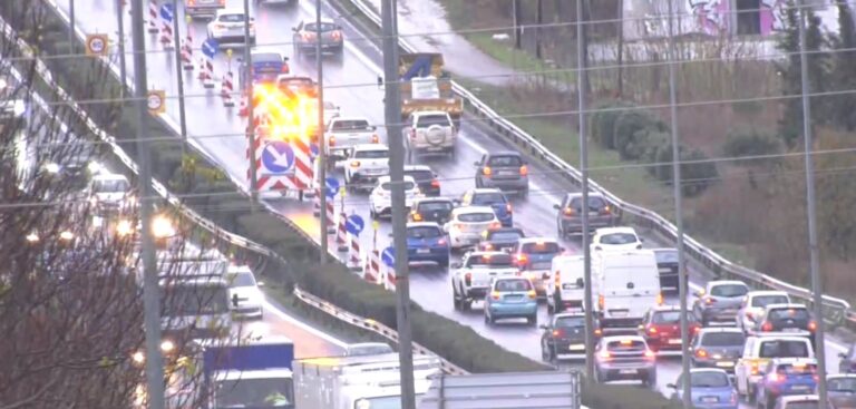 Σε εξέλιξη τα έργα για το Flyover στη Θεσσαλονίκη – «Γολγοθάς» η μετακίνηση σε ώρες αιχμής