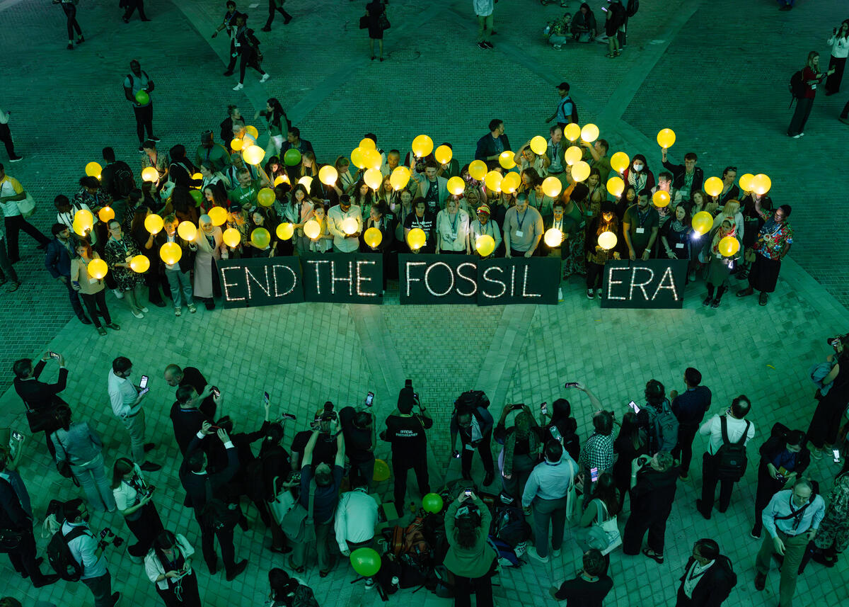 Yalla! Fossil Fuel Protest at COP28