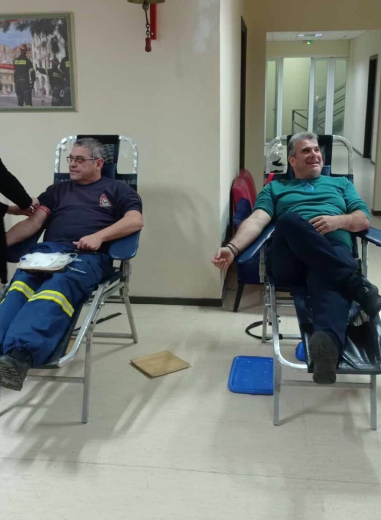 Κέρκυρα: Εθελοντική αιμοδοσία και επίδειξη διασωστικού υλικού στην Π.Υ.