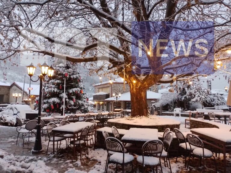 Κοζάνη: Στα 20 εκ. το χιόνι στην ορεινή κοινότητα Βλάστης Εορδαίας