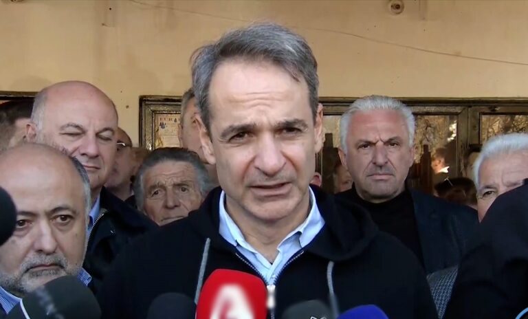 Επίσκεψη Κ. Μητσοτάκη στη Θεσσαλία:  Ανακοίνωσε σχέδιο μετεγκατάστασης του χωριού Μεταμόρφωση