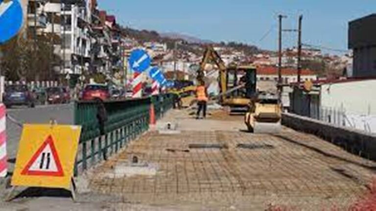 Γρεβενά: Προχωρά η ανάπλαση της κεντρικής οδού 13ης Οκτωβρίου