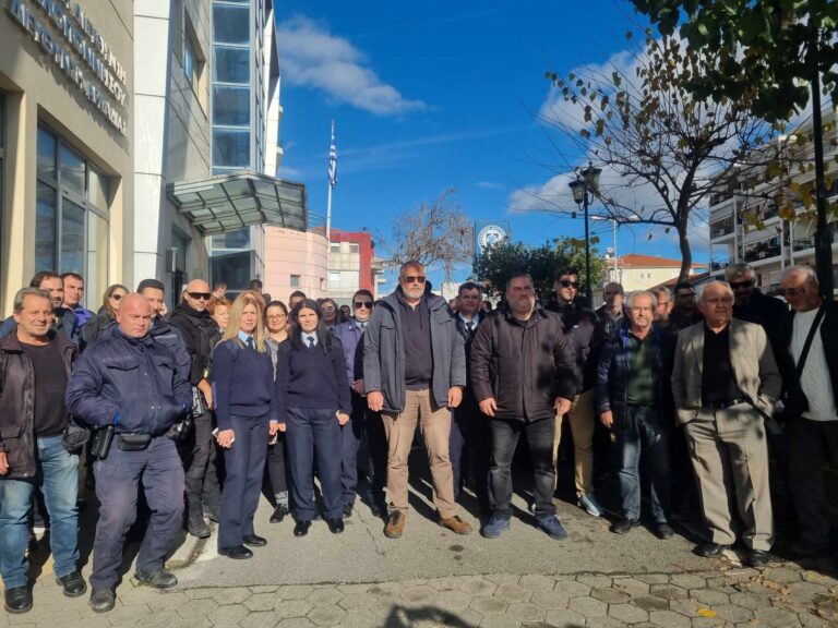 Συγκέντρωση διαμαρτυρίας Αστυνομικών Τρίπολης