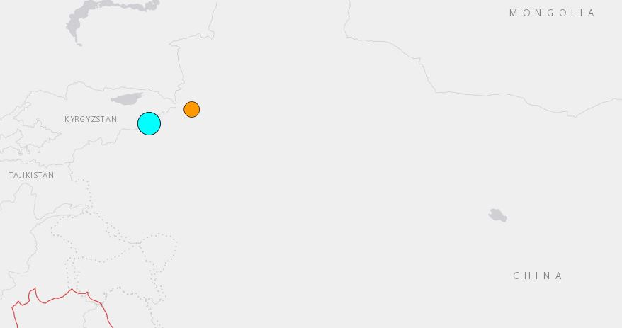 Ισχυρός σεισμός 7 Ρίχτερ στα σύνορα Κυργιστάν-Σιντζιάνγκ