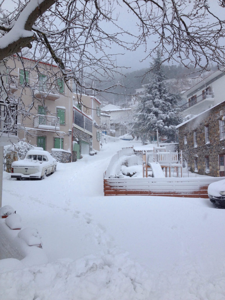 Σαμοθράκη: Κλειστά σχολεία λόγω χιονόπτωσης