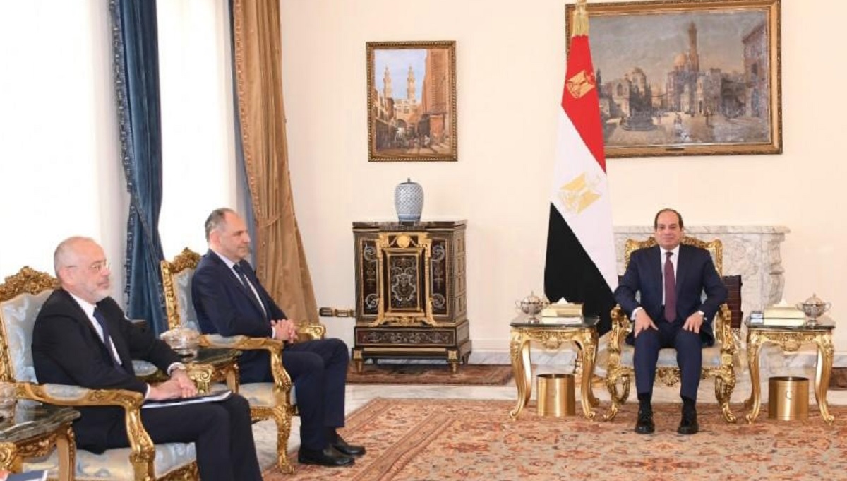 Αίγυπτος: Σε εγκάρδιο κλίμα η συνάντηση του Γ. Γεραπετρίτη με τον πρόεδρο Αλ Σίσι