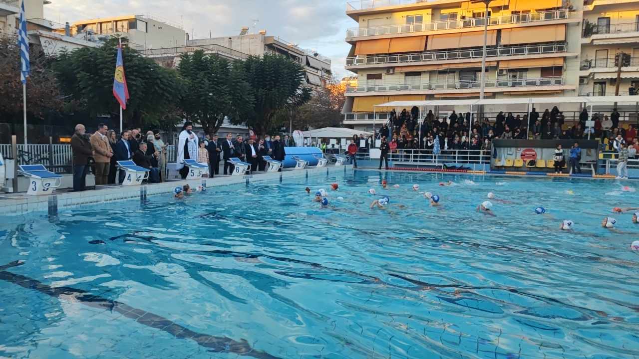 Καλαμάτα: Ο αγιασμός των υδάτων στο Δημοτικό Κολυμβητήριο