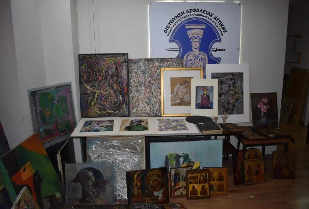 ΕΛ.ΑΣ.: Κατασχέθηκαν πλαστοί πίνακες Πικάσο και Πόλοκ – Τέσσερις συλλήψεις για εμπορία