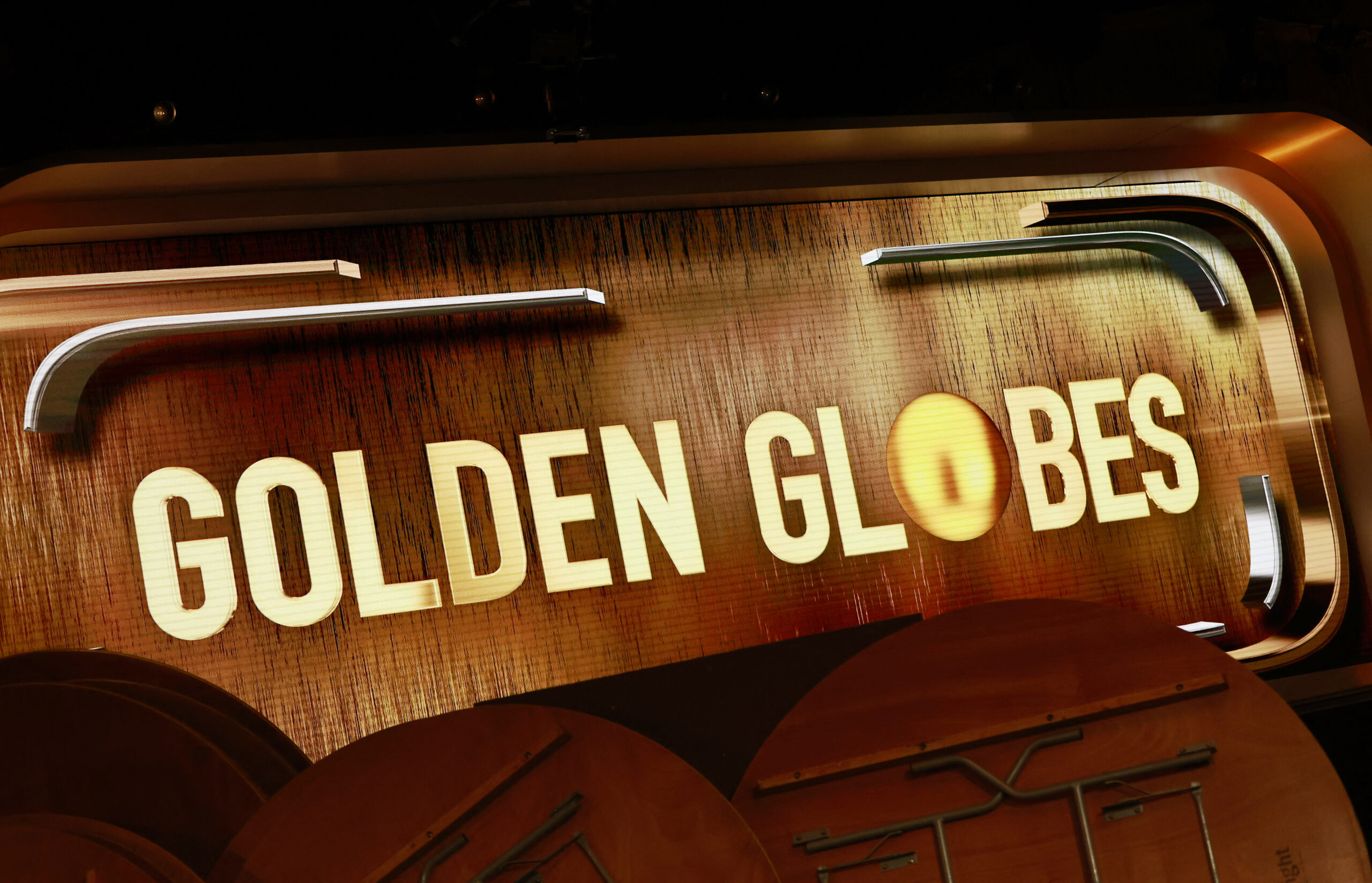 81st Annual Golden Globe awards press preview and red carpet roll out.