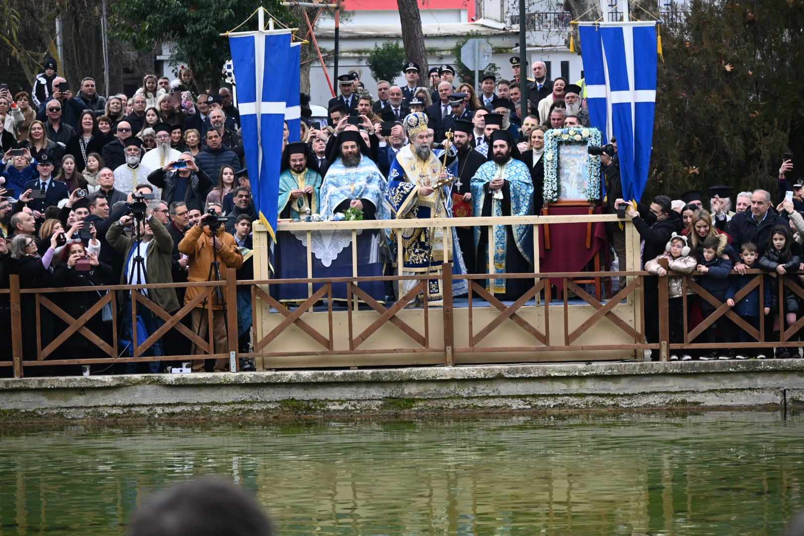 Σέρρες: Με μεγαλοπρέπεια ο εορτασμός των Θεοφανείων