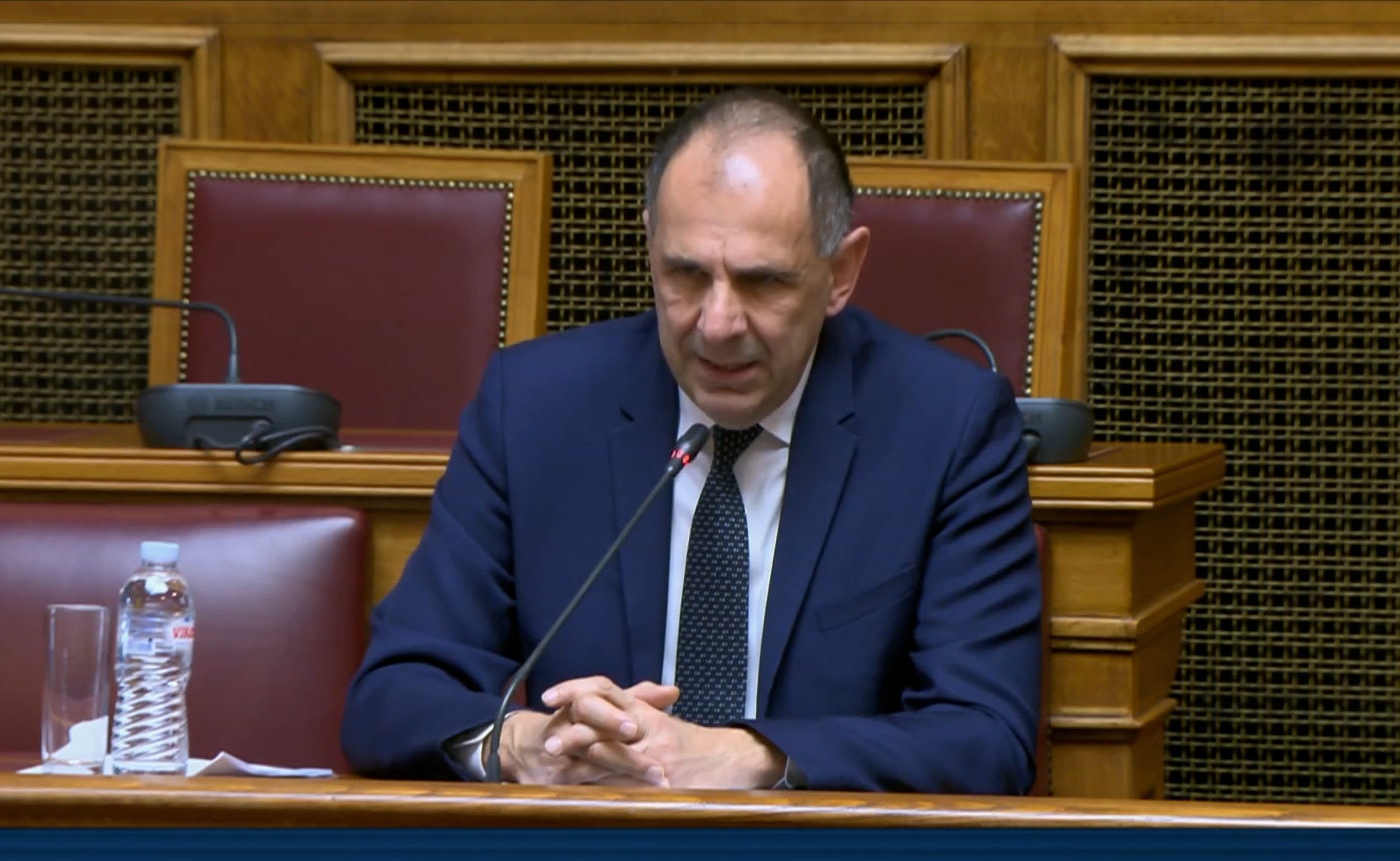 Ενημέρωση της επιτροπής Εξωτερικών και Άμυνας της Βουλής από τον Γ. Γεραπετρίτη για τα ελληνοτουρκικά