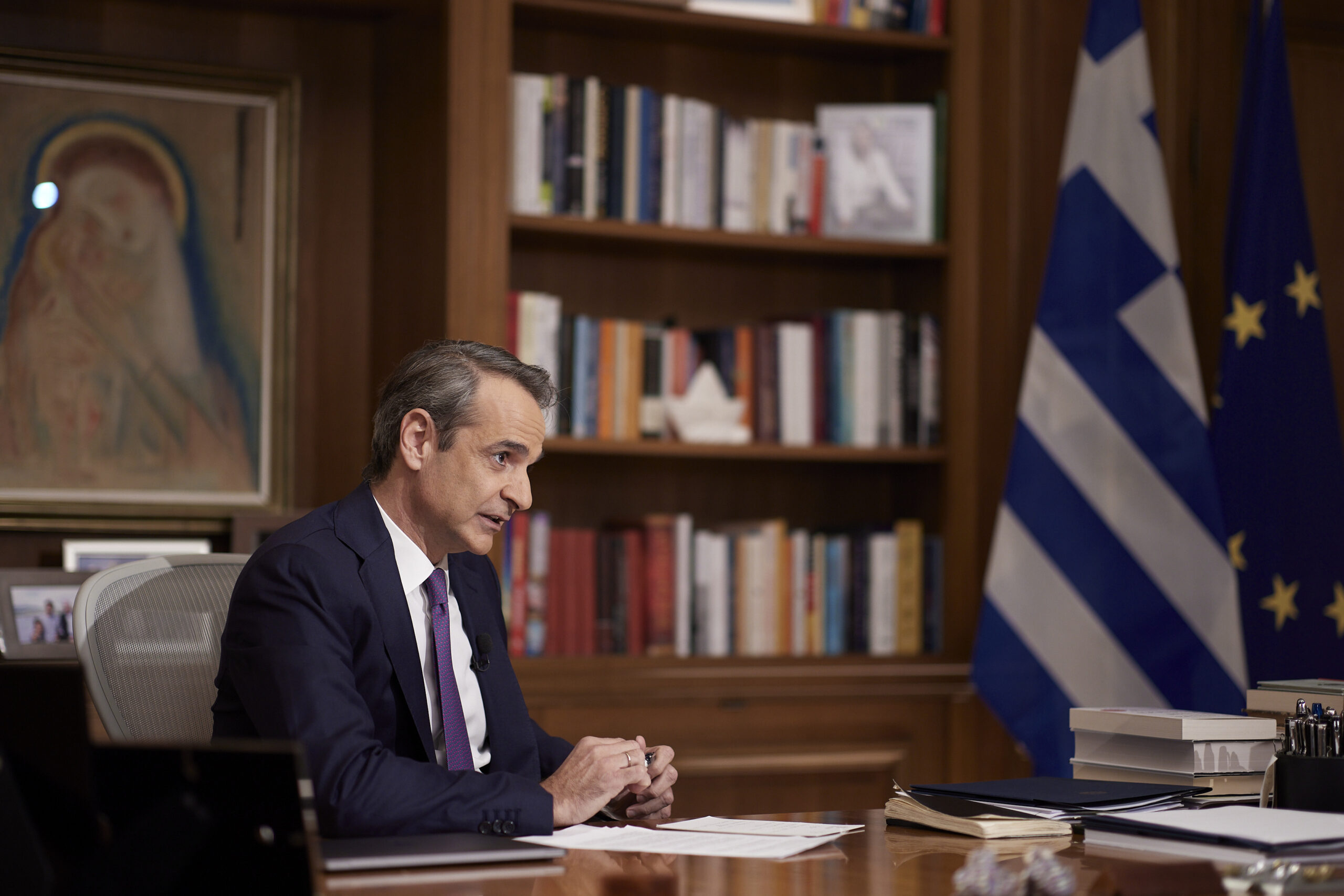 Κυρ. Μητσοτάκης στην ΕΡΤ: Δουλειά μου είναι να εκπροσωπώ την Ελλάδα στην Ευρώπη – Απέκλεισε αποχώρηση από την πρωθυπουργία