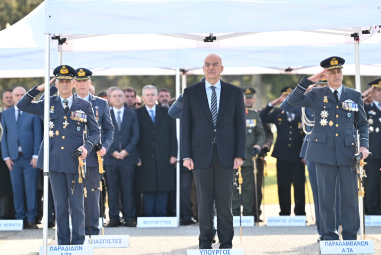 Στην τελετή παράδοσης – παραλαβής καθηκόντων Αρχηγού Τακτικής Αεροπορίας ο Ν. Δένδιας