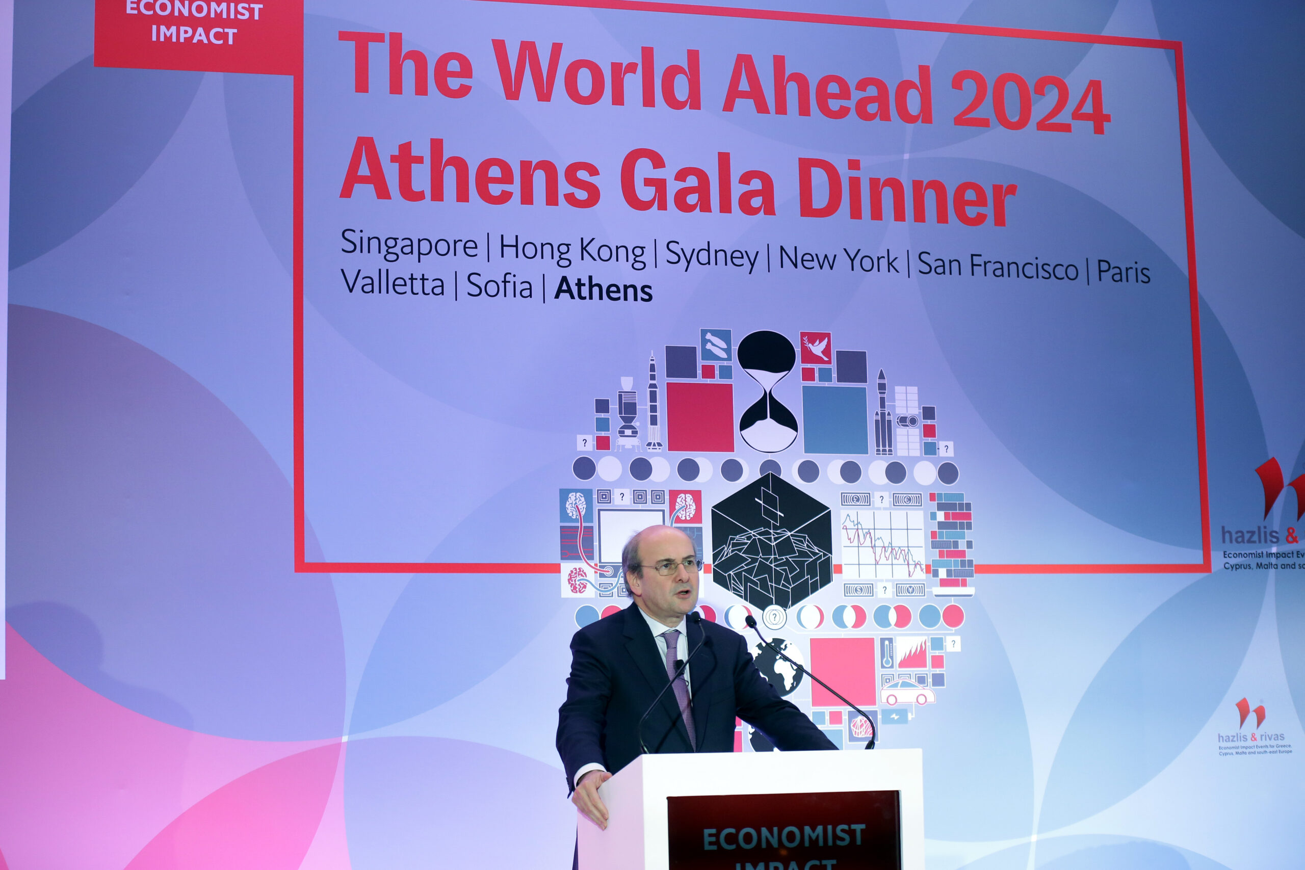THE WORLD AHEAD 2024: ATHENS GALA DINNER - ECONOMIST IMPACT