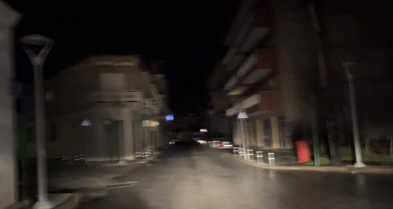 Πτολεμαΐδα: Χωρίς ηλεκτρικό ρεύμα το κέντρο της πόλης
