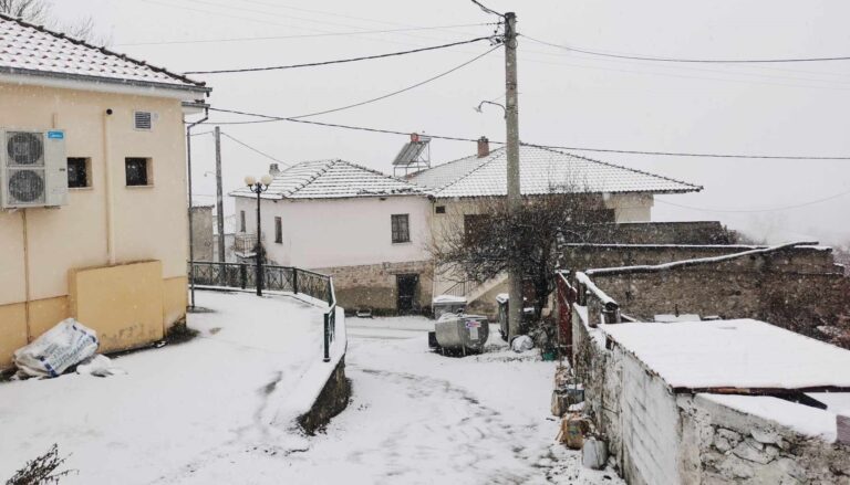 Σέρρες: Στα “λευκά” τα ορεινά του Νομού