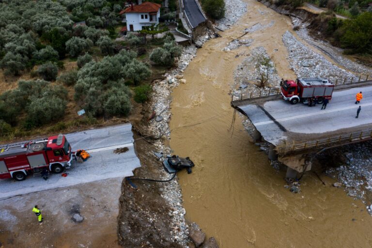 Επιτάχυνση των έργων αποκατάστασης από τις καταστροφικές πλημμύρες ζητάει ο δήμαρχος Ν. Πηλίου
