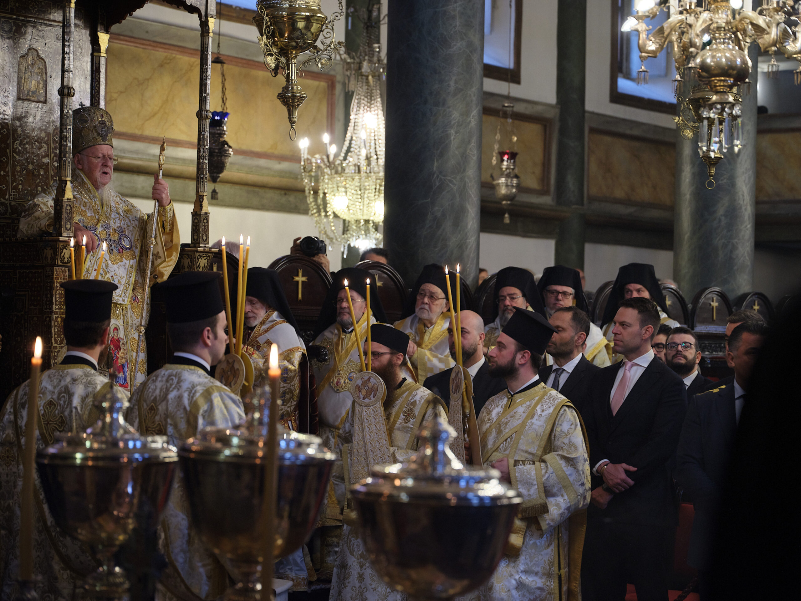 Οικουμενικό Πατριαρχείο: Εορτασμός Θεοφανείων στην Κωνσταντινούπολη – Παρόντες Στ. Κασσελάκης και Ν. Ανδρουλάκης