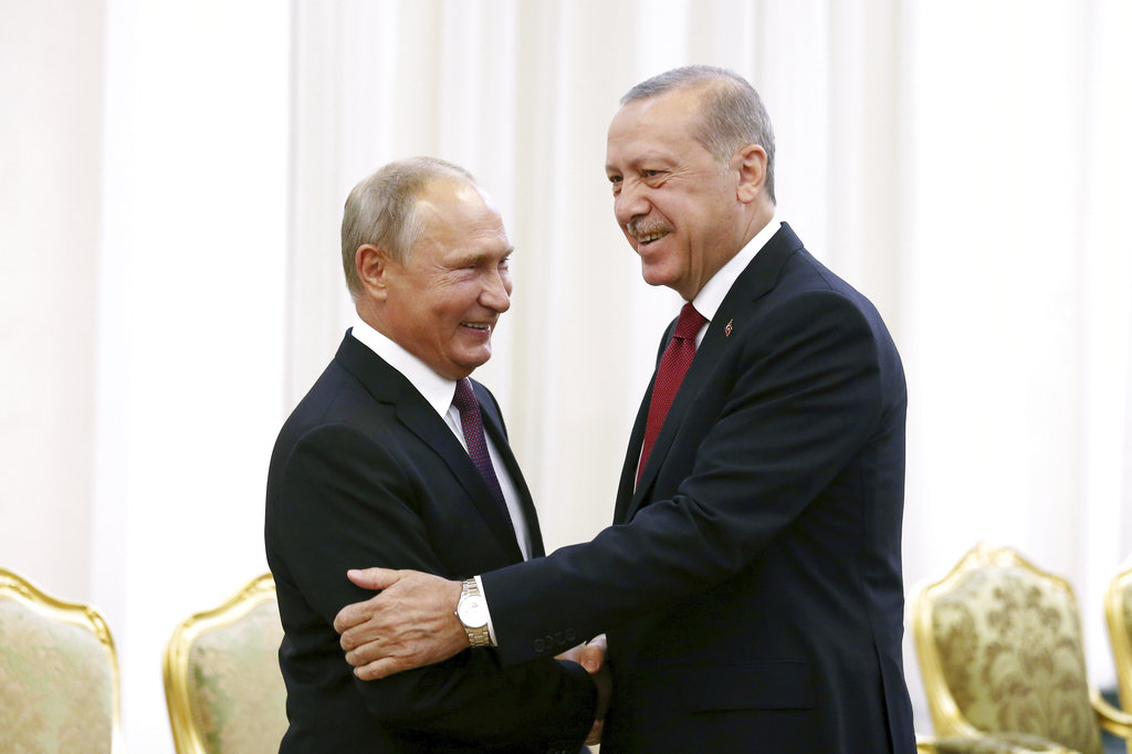 Recep Tayyip Erdogan, Vladimir Putin