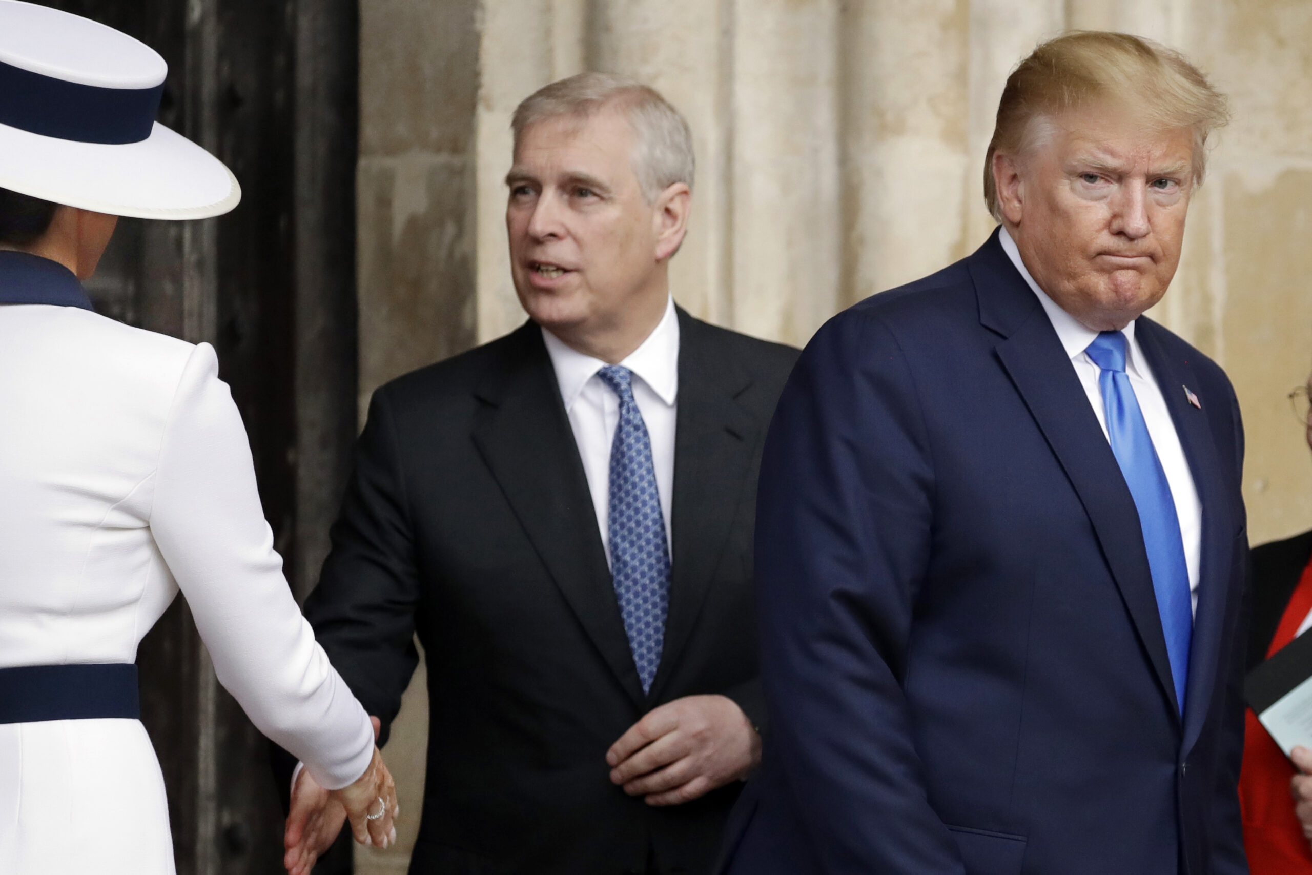 Prince Andrew, Donald Trump, Melania Trump