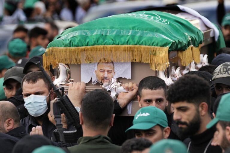 Ο Λίβανος καταγγέλλει στο ΣΑ τη δολοφονία από το Ισραήλ του υπαρχηγού της Χαμάς στη Βηρυτό