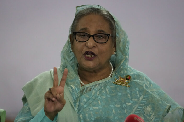 Μπανγκλαντές: Η Σέιχ Χασίνα εξασφάλισε πέμπτη θητεία στις εκλογές