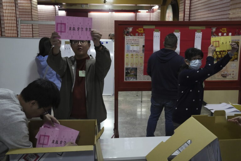 Ταϊβάν: Άρχισε η καταμέτρηση των ψήφων στις κρίσιμες προεδρικές και βουλευτικές εκλογές