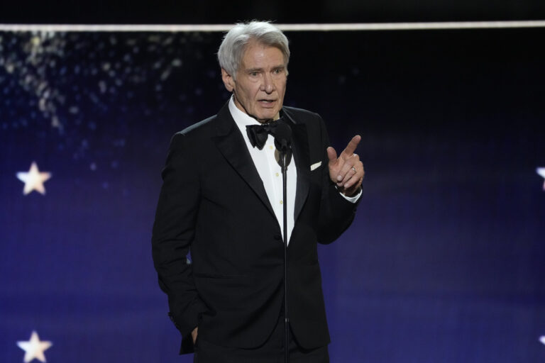 Critics Choice Awards: Ο Χάρισον Φορντ τιμήθηκε με το βραβείο Συνολικής Καριέρας