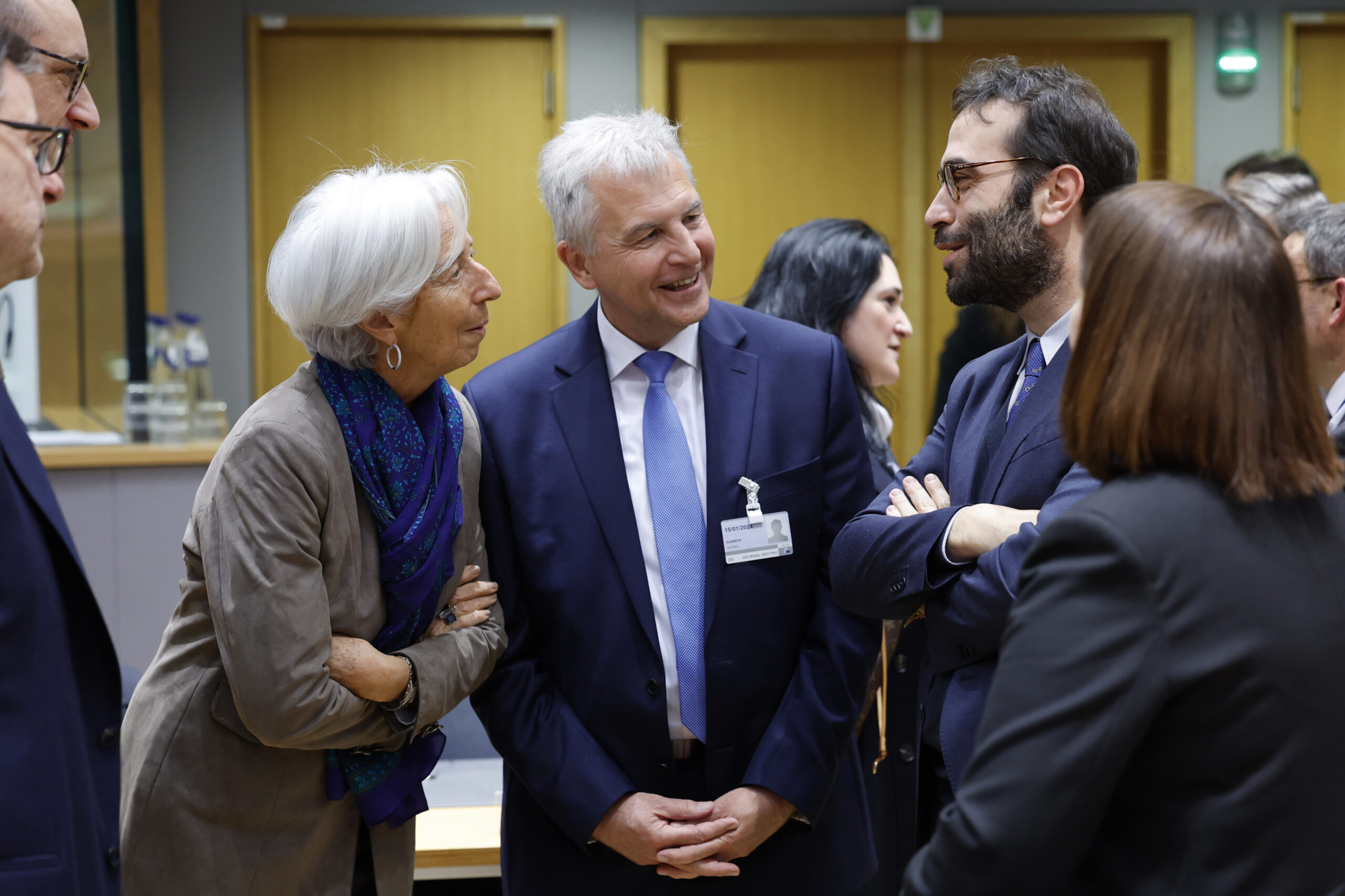 Belgium EU Finance Ministers