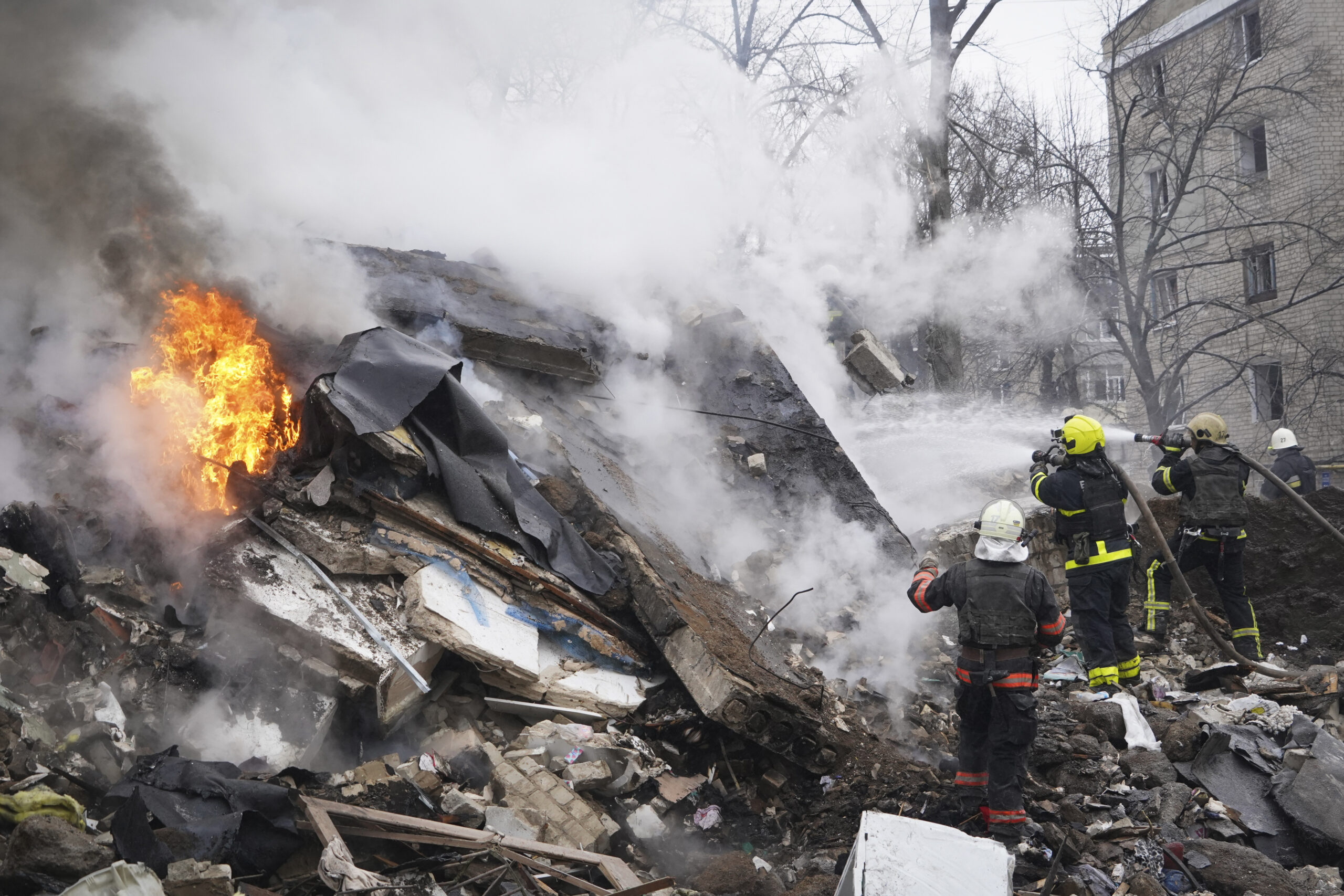 Κίεβο: Τέσσερις νεκροί, περισσότεροι από 60 τραυματίες από ρωσικές αεροπορικές επιδρομές σε ουκρανικές πόλεις