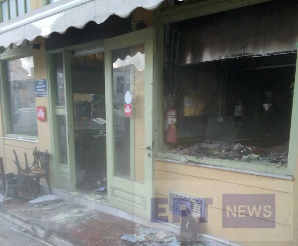 Χίος: Πυρκαγιά σε κατάστημα με λουκουμάδες – Έγκαιρη επέμβαση της Πυροσβεστικής