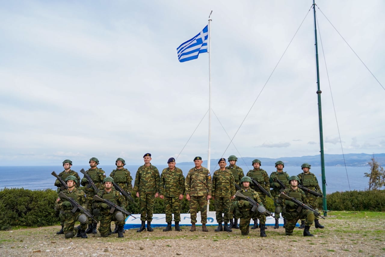 Επίσκεψη Αρχηγού ΓΕΕΘΑ σε Mονάδες των Ενόπλων Δυνάμεων σε Δωδεκάνησα, Χίο, Λέσβο και Σκύρο (video)