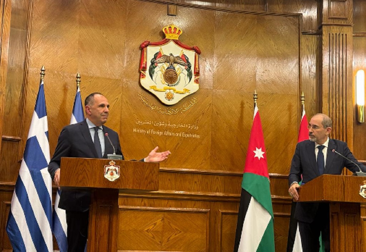 Ιορδανία – Γ. Γεραπετρίτης: Ουσιαστική η ελληνική παρέμβαση για την αποκλιμάκωση της κρίσης