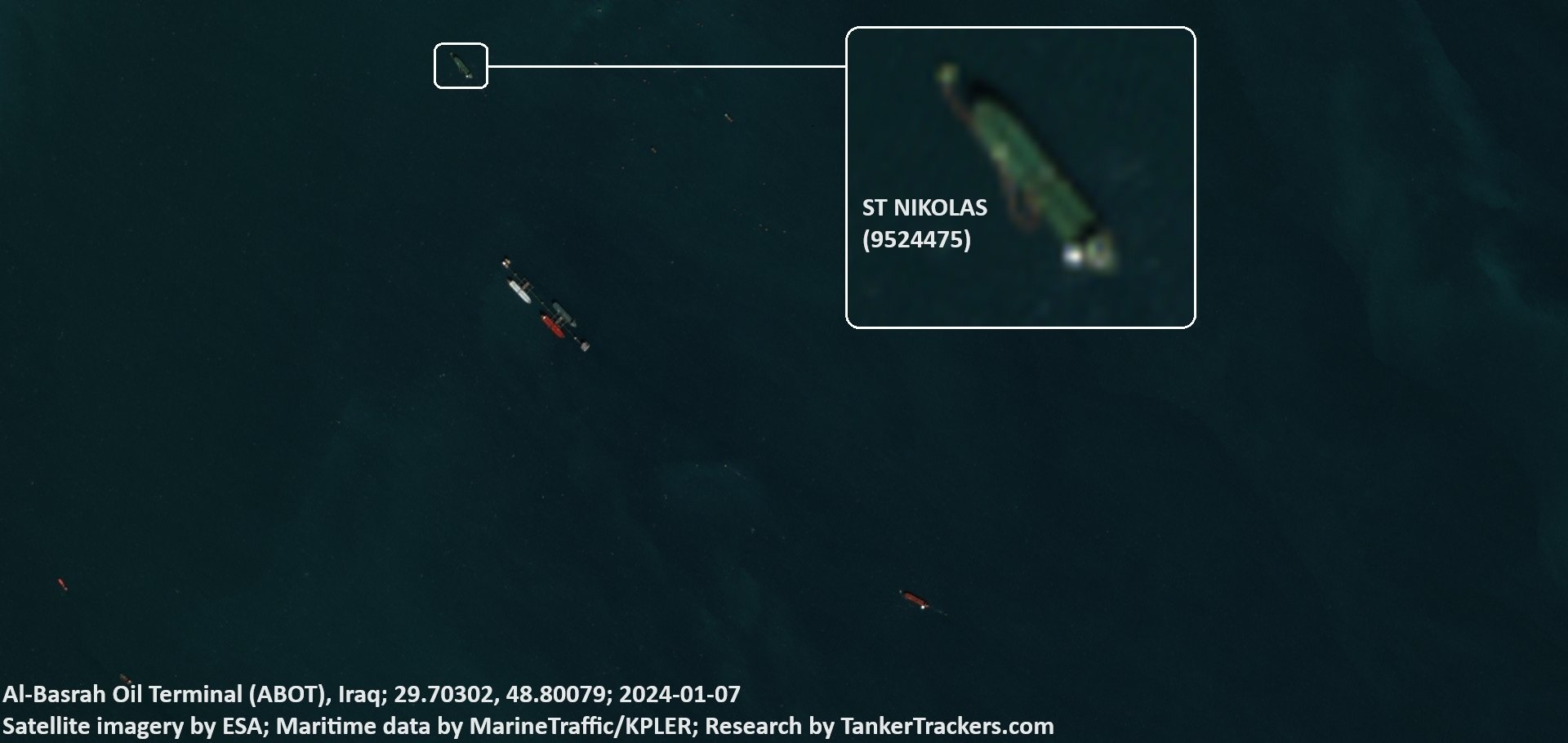 Ομηρία δεξαμενόπλοιου St Nikolas: Εντοπίστηκε εκτός λειτουργίας στα ανοικτά ιρανικού νησιού