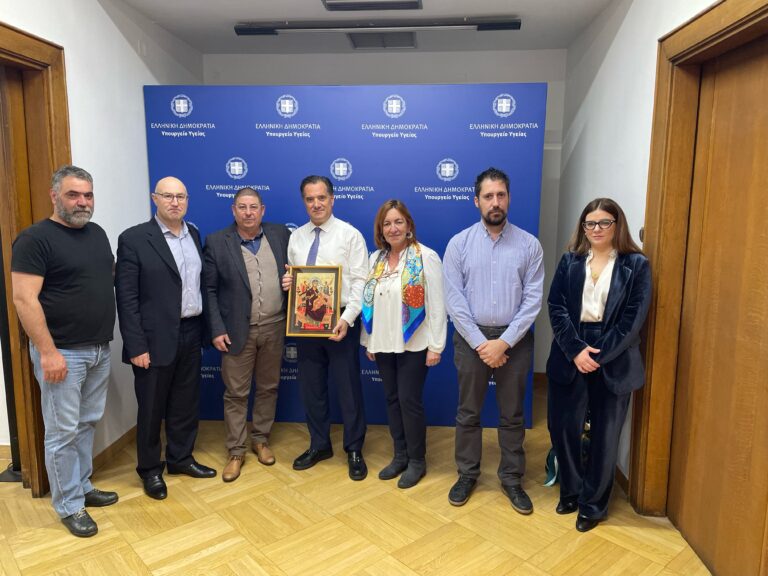 Συνάντηση του Ελληνικού Συλλόγου για την Αταξία του Φρίντριχ με τον Υπουργό Υγείας Άδωνι Γεωργιάδη για την άμεση εισαγωγή του πρώτου φαρμάκου για τη σπάνια ασθένεια