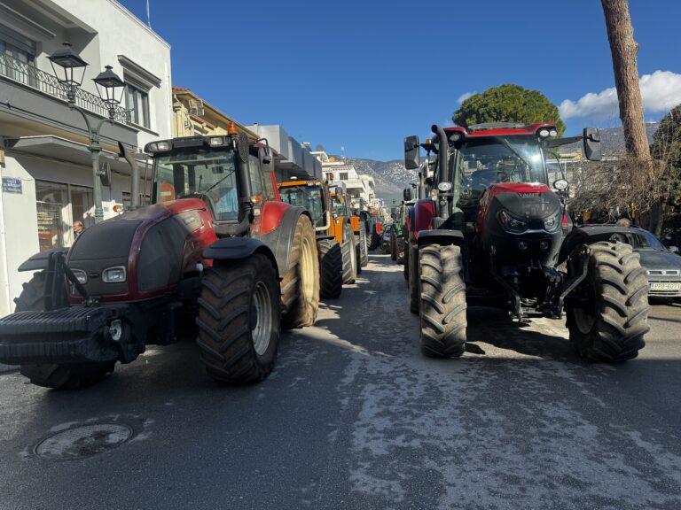 Βόλος: Μηχανοκίνητη πορεία αγροτών και κτηνοτρόφων