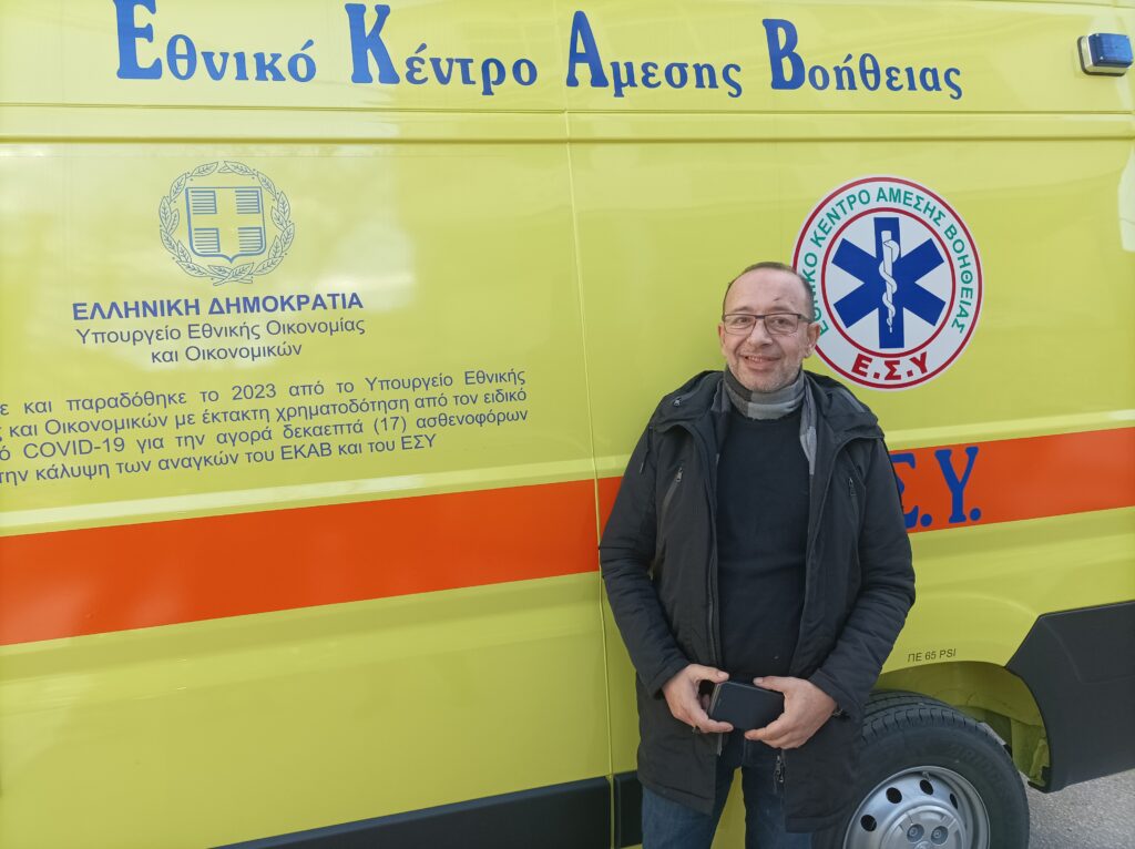 Σέρρες: Νέο σύγχρονο ασθενοφόρο έφτασε στο ΕΚΑΒ Σερρών