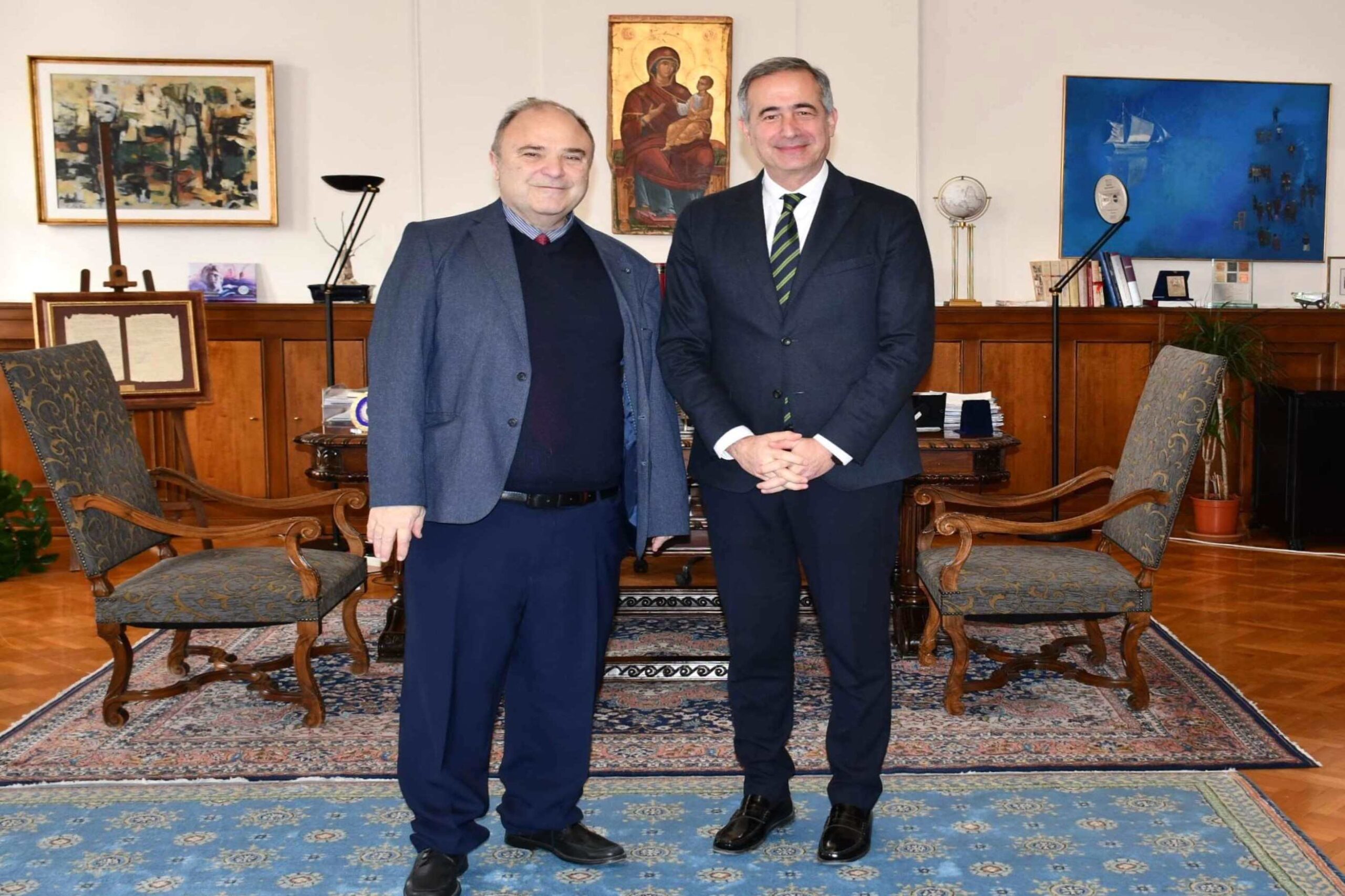 Συνάντηση του Υφυπουργού Εσωτερικών, Στάθη Κωνσταντινίδη με τον Πρόεδρο του ΑΣΕΠ Θανάση Παπαϊωάννου