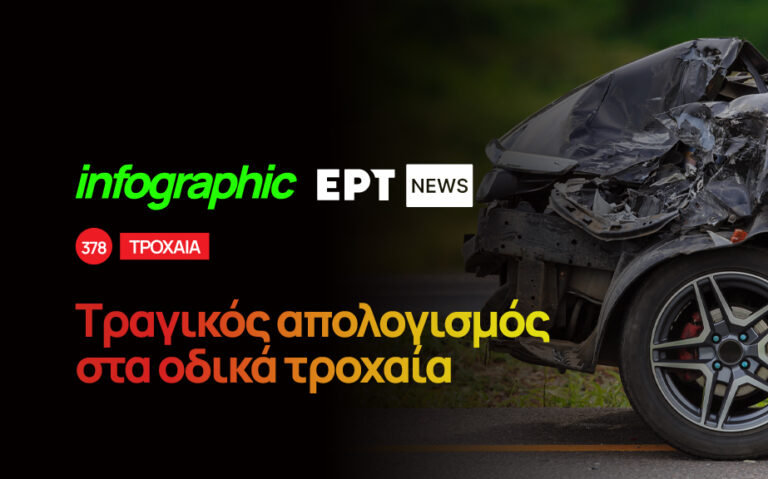 Infographic: Τραγικός απολογισμός στα οδικά τροχαία